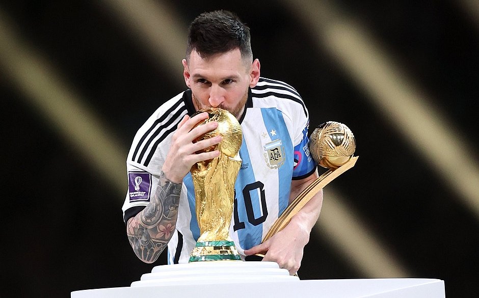 Messi campeão da Copa do Mundo de 2022